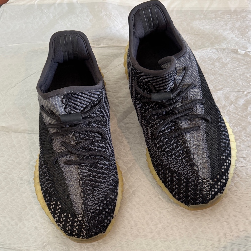Yeezy Black and Gray Sneakers